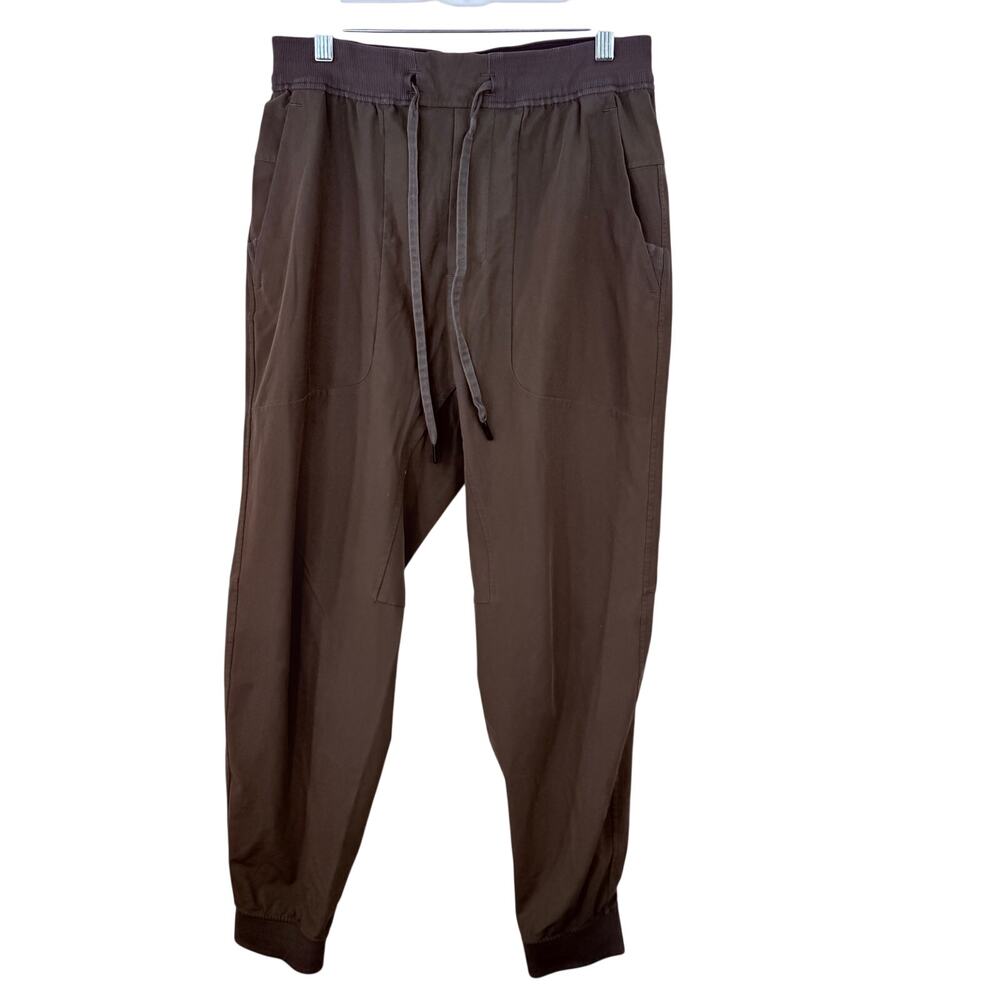 Lululemon Men's Warpstreme Black Drawsting Jogger Pants Size Medium